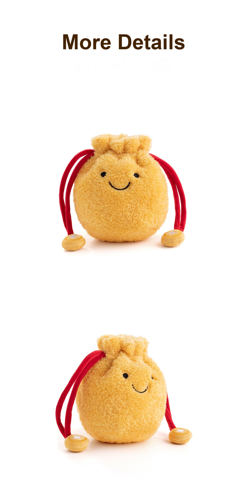 Money Bag Plush Pouch