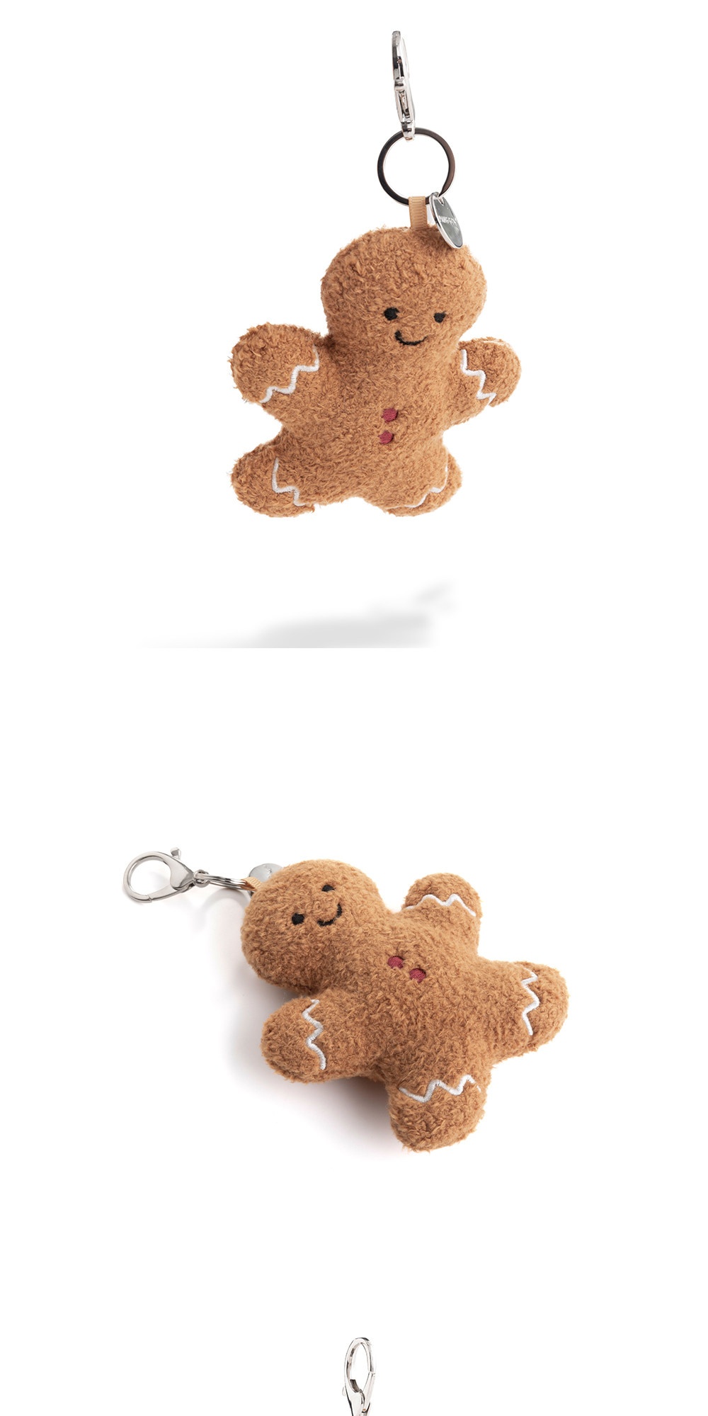 Gingerbread Man Plush Charm