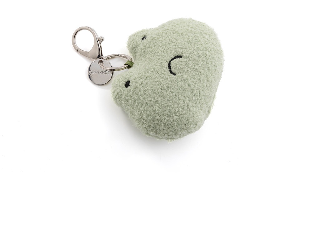 Grumpy Frog Plush Charm