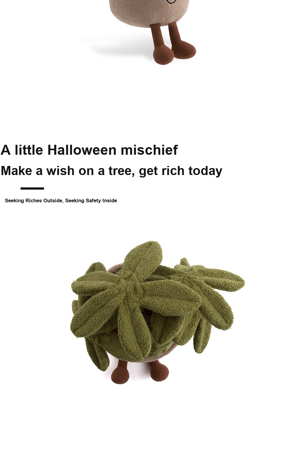 Money Tree Pot Plush