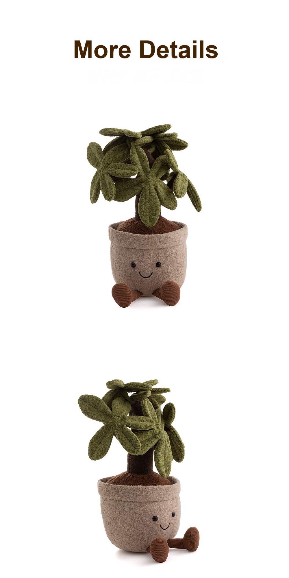 Money Tree Pot Plush