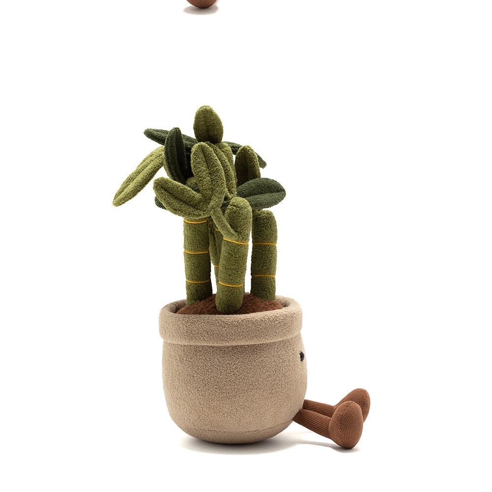 Lucky Bamboo Pot Plush