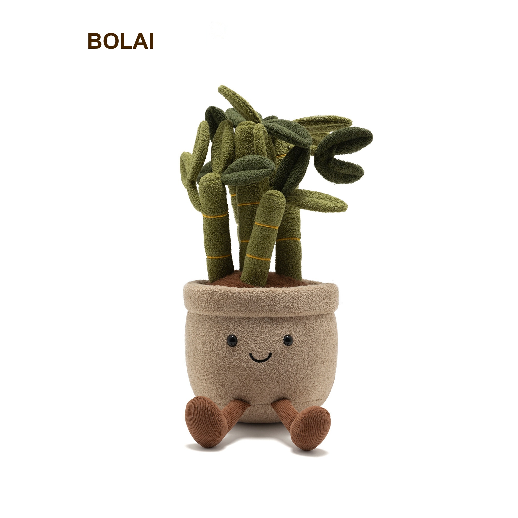 Lucky Bamboo Pot Plush