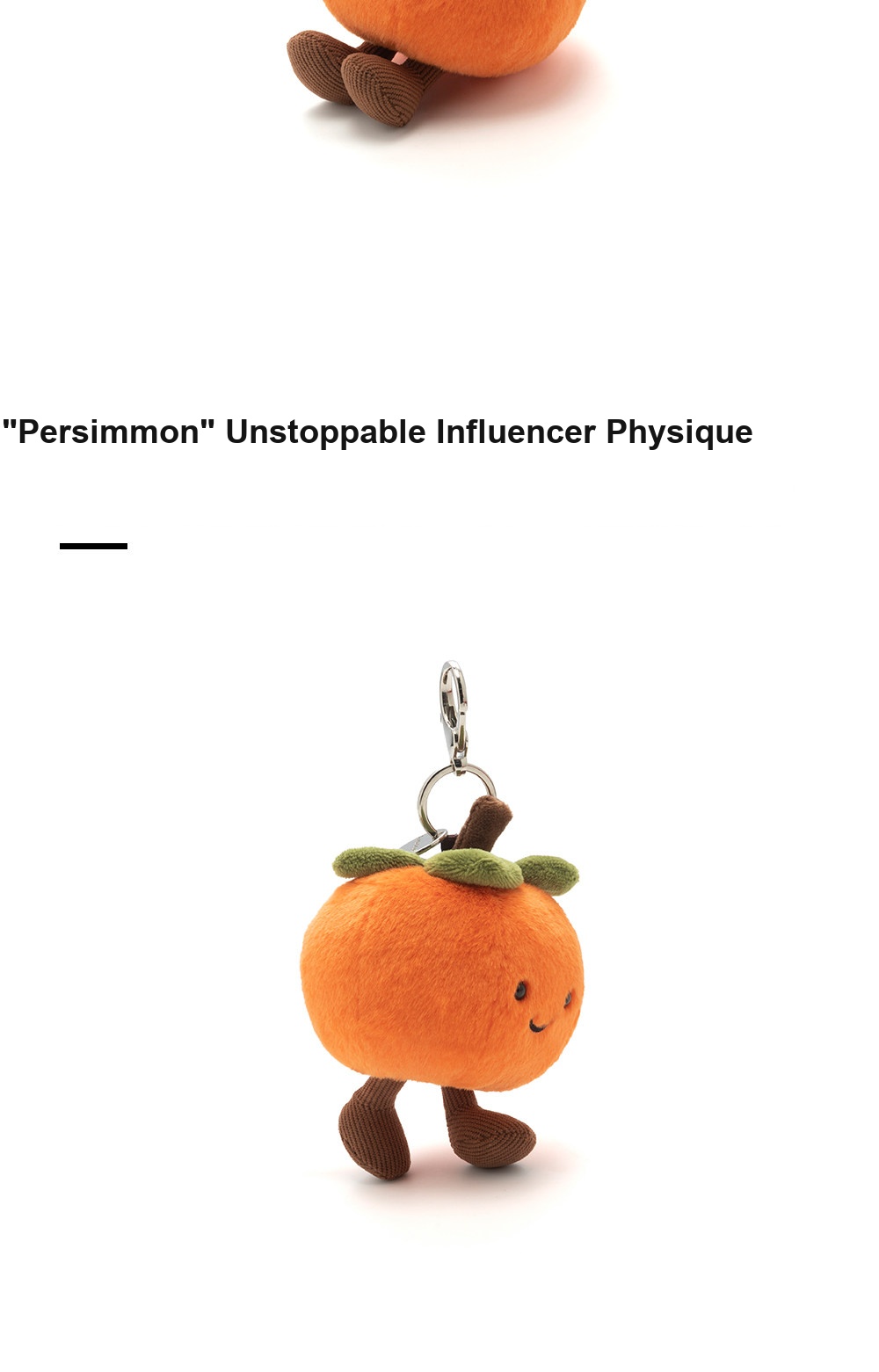 Persimmon Plush Charm