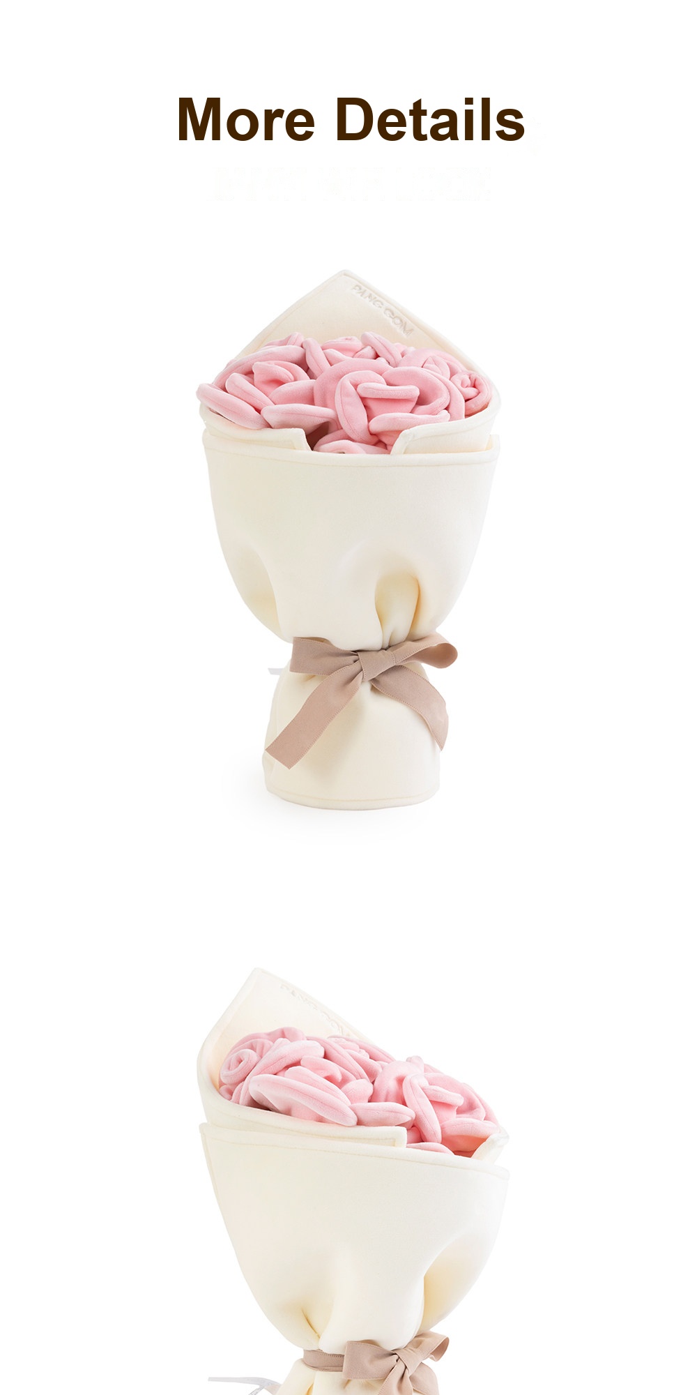 Handheld Rose Bouquet Plush