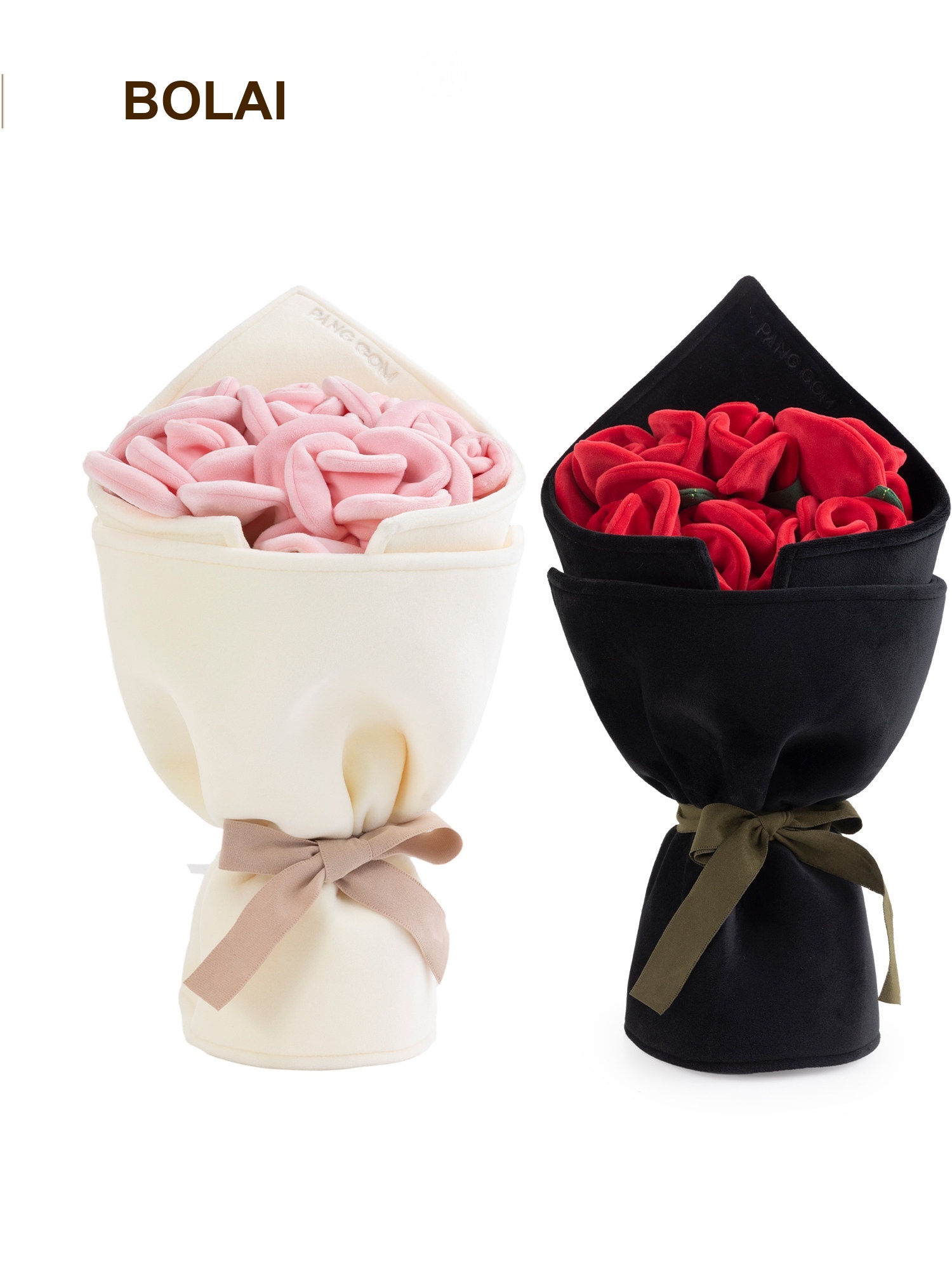 Handheld Rose Bouquet Plush