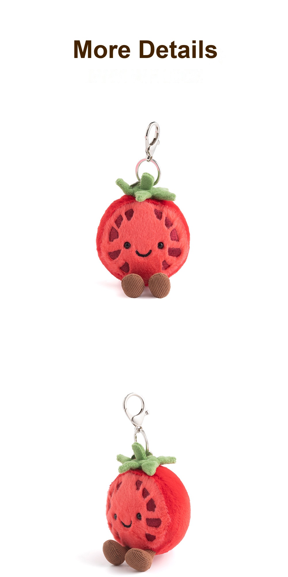 Tomato Plush Charm