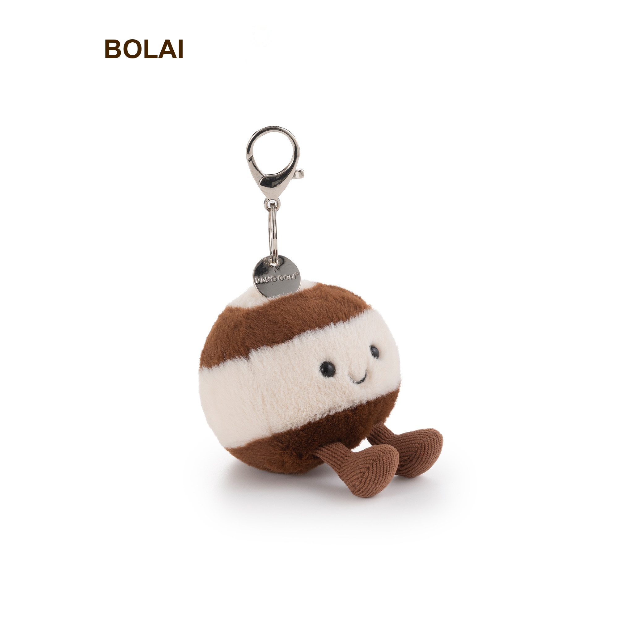 Happy Chestnut Plush Charm