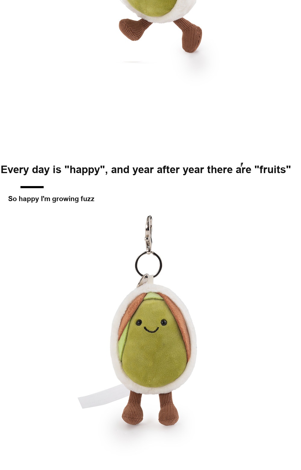 Pistachio Plush Charm