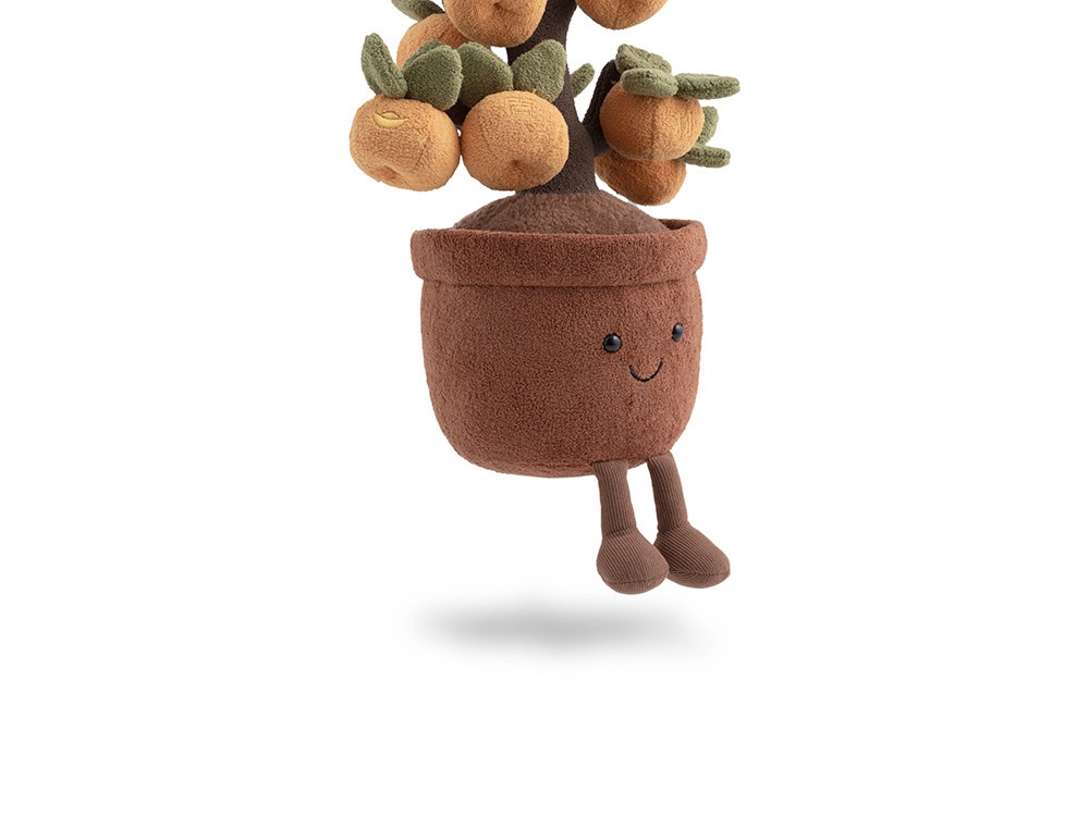 Lucky Orange Tree Pot Plush