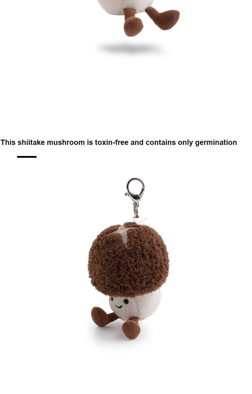 Mushroom Plush Charm