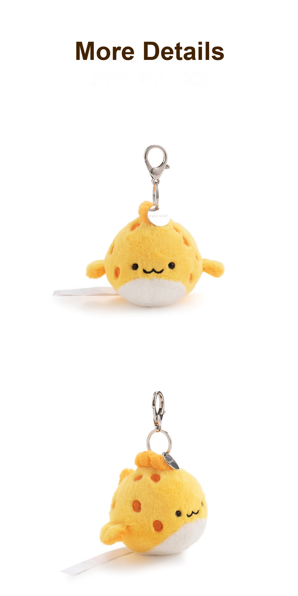 Puffy Fish Plush Charm