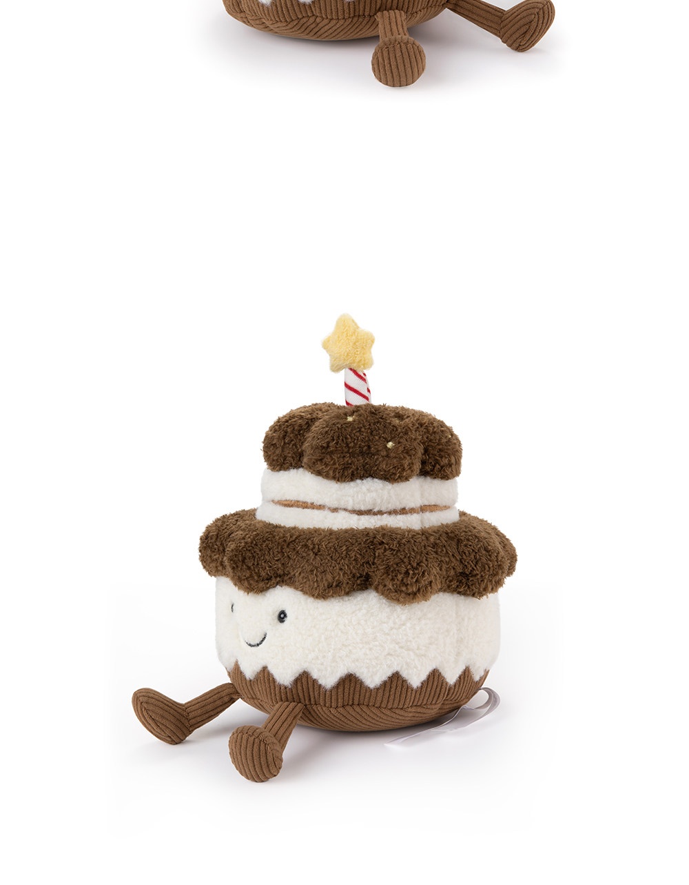 Smiley Cocoa Cake Plush Toy