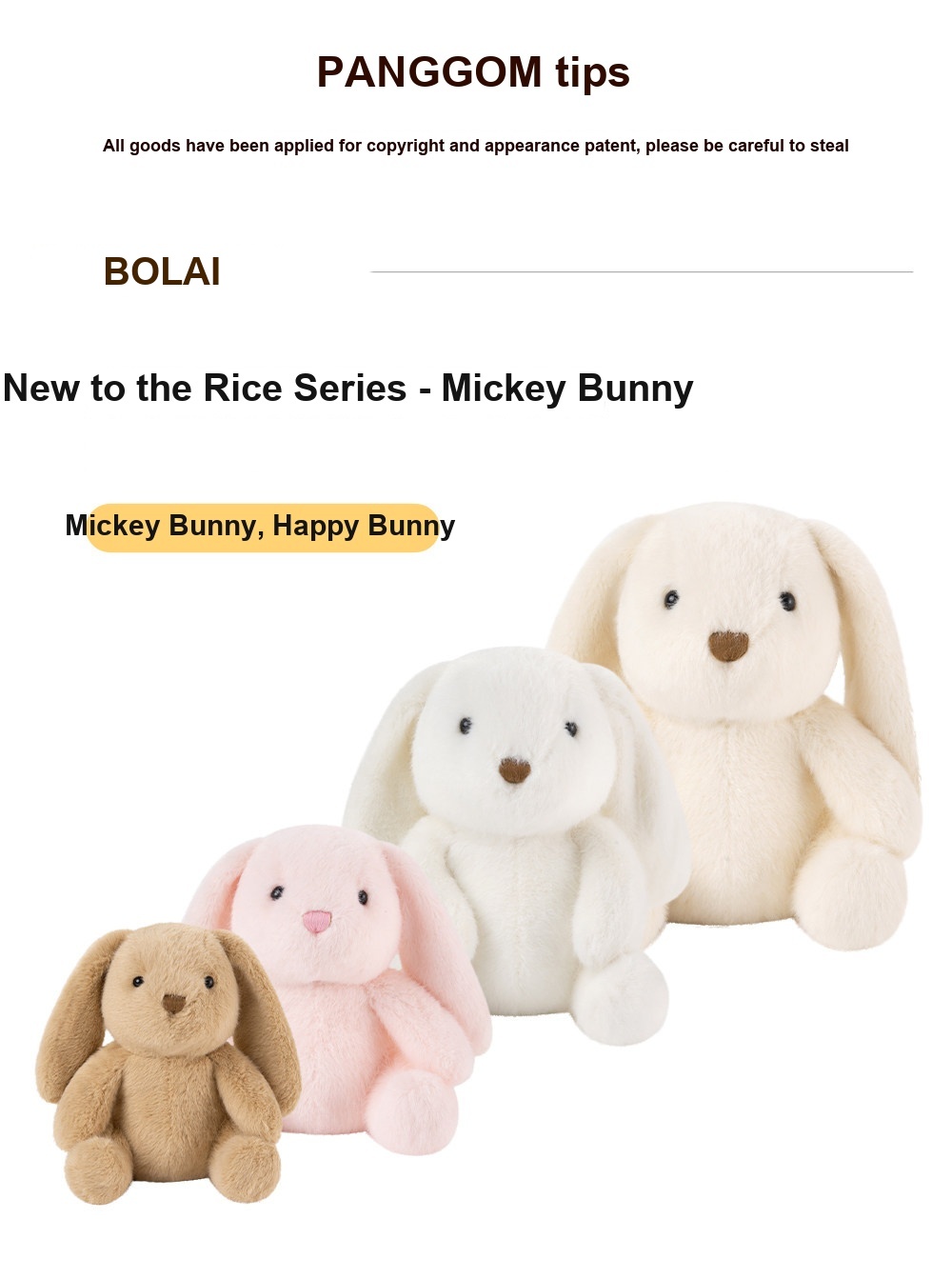 Miko Bunny Plush Toy
