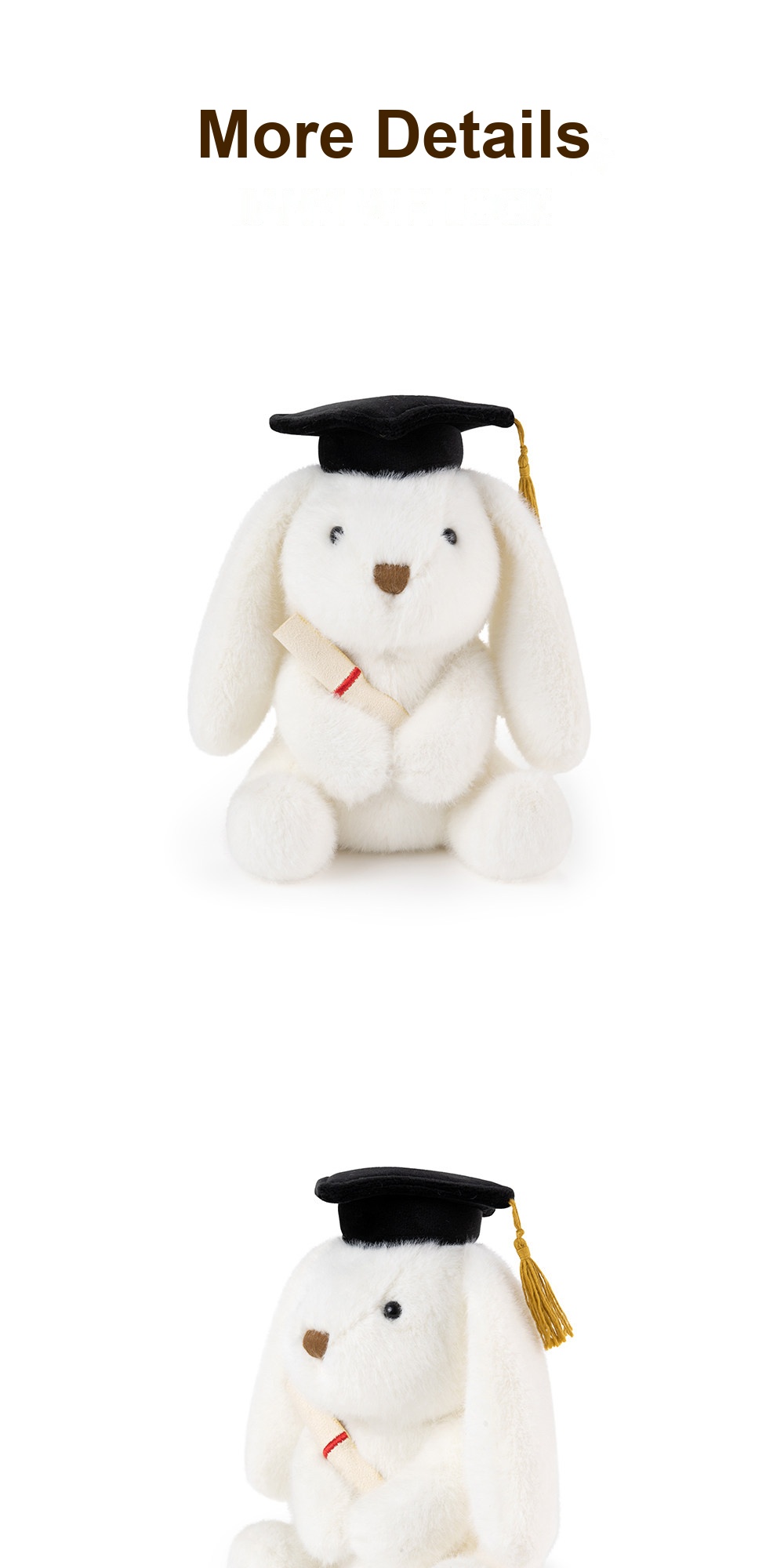Graduation Miko Bunny Plush Toy