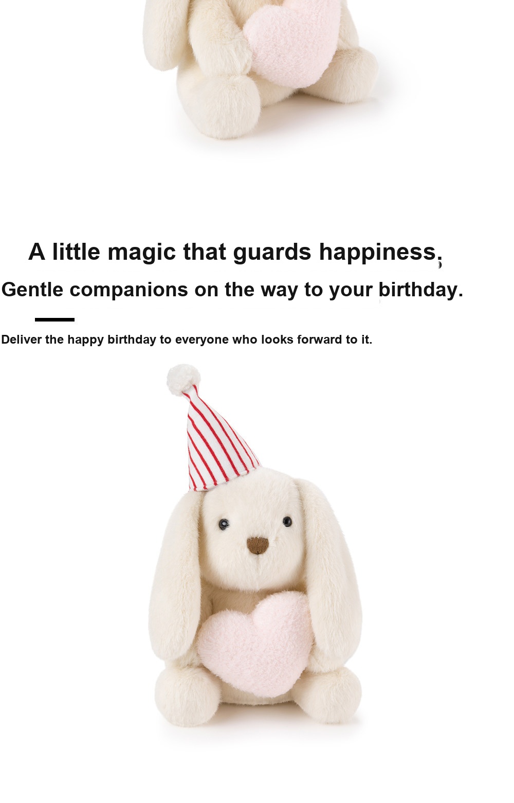 Birthday Miko Bunny Plush Toy