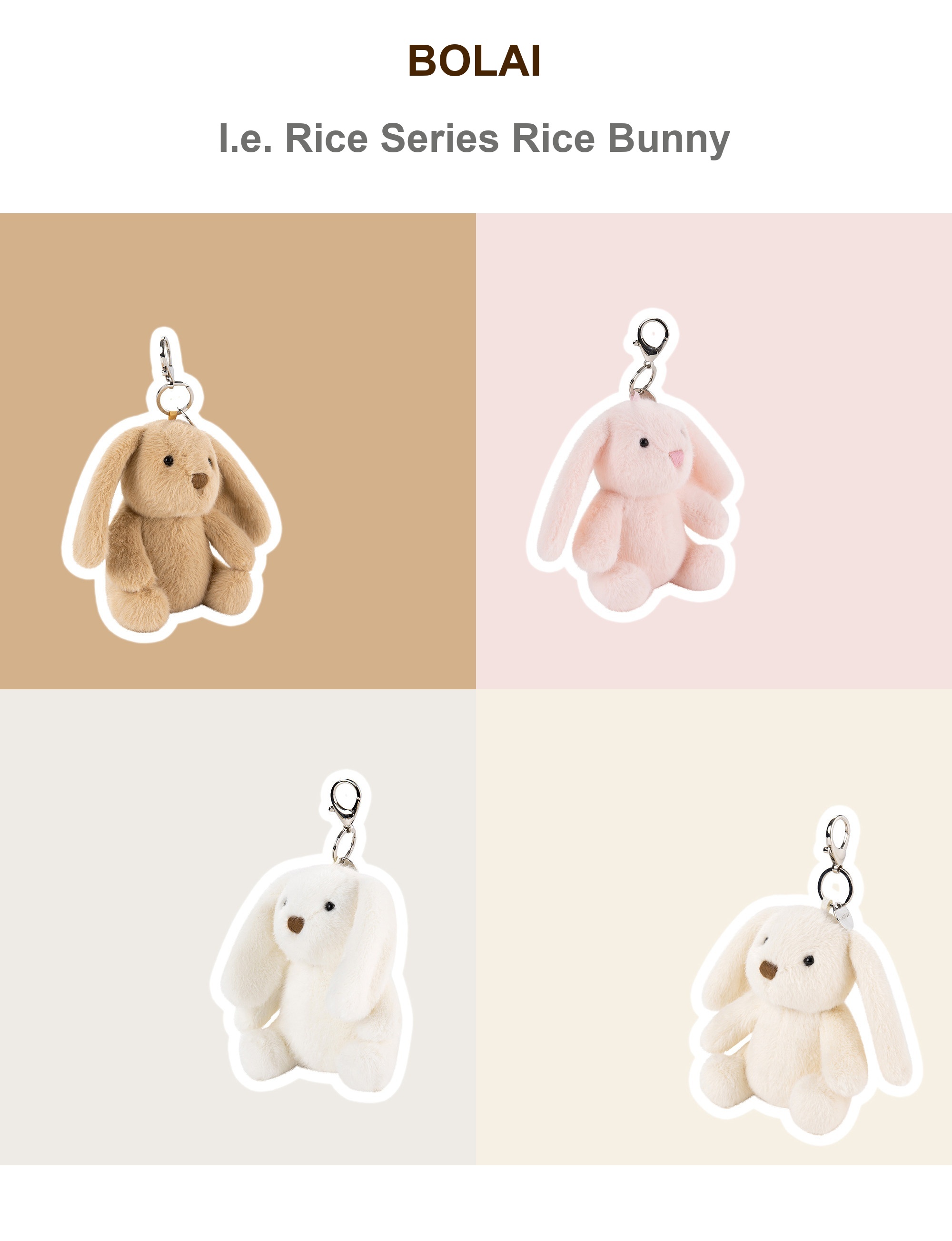 Miko Bunny Plush Charm