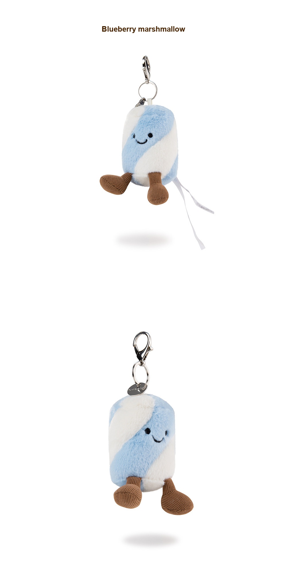 Marshmallow Plush Charm