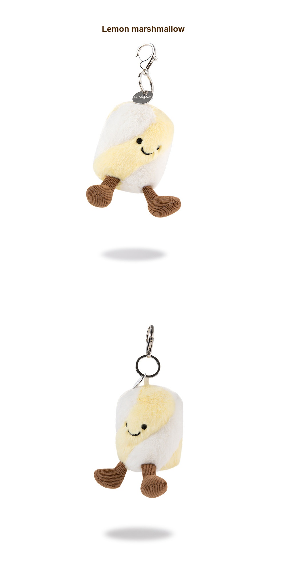 Marshmallow Plush Charm