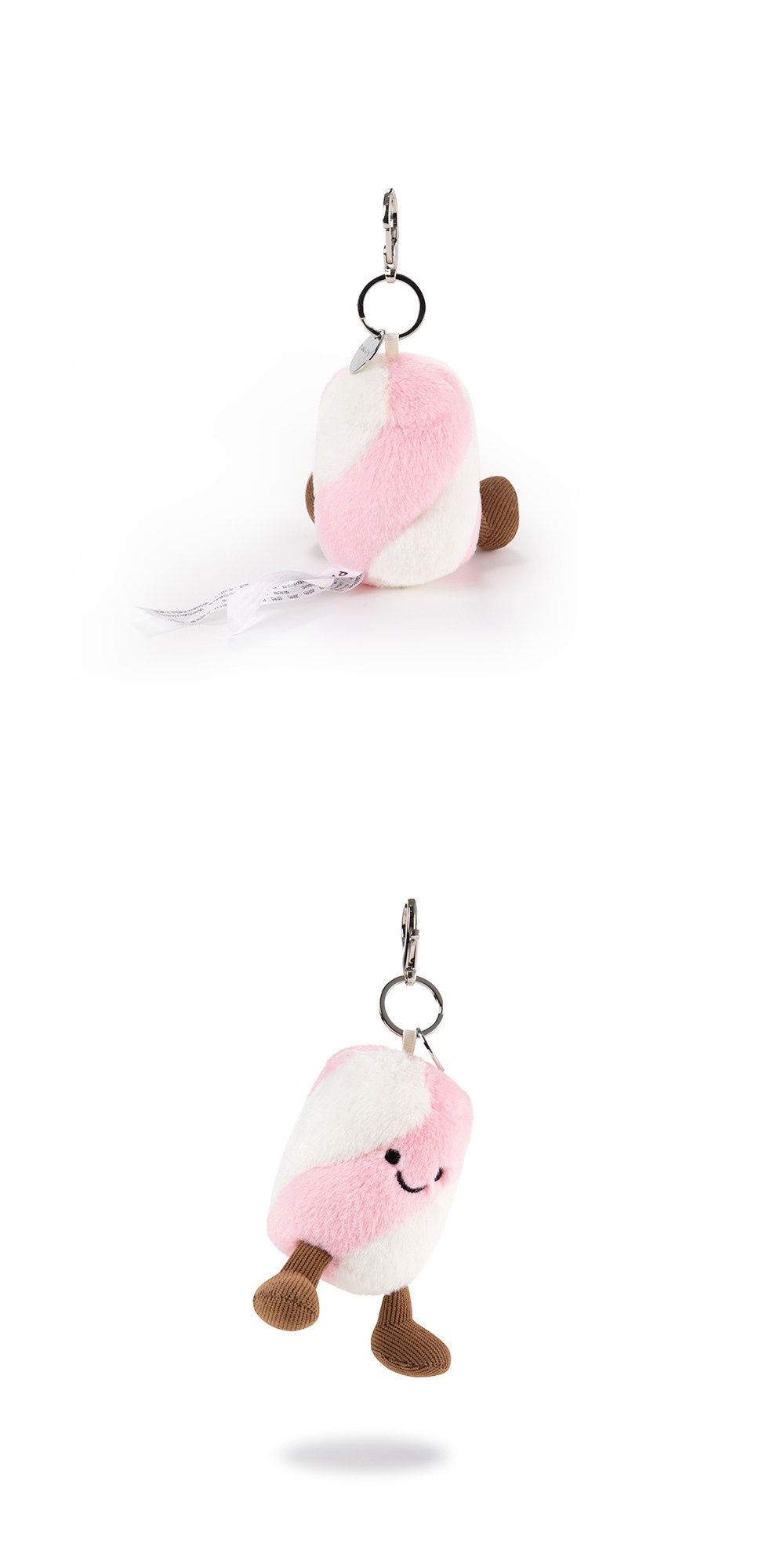 Marshmallow Plush Charm