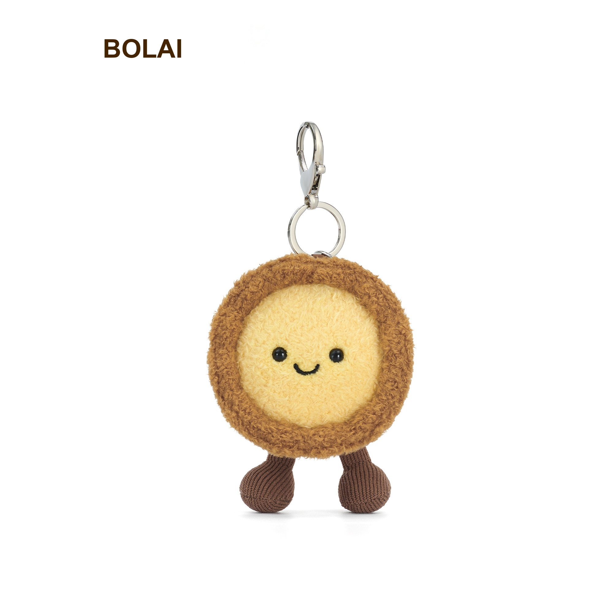 Egg Tart Plush Charm