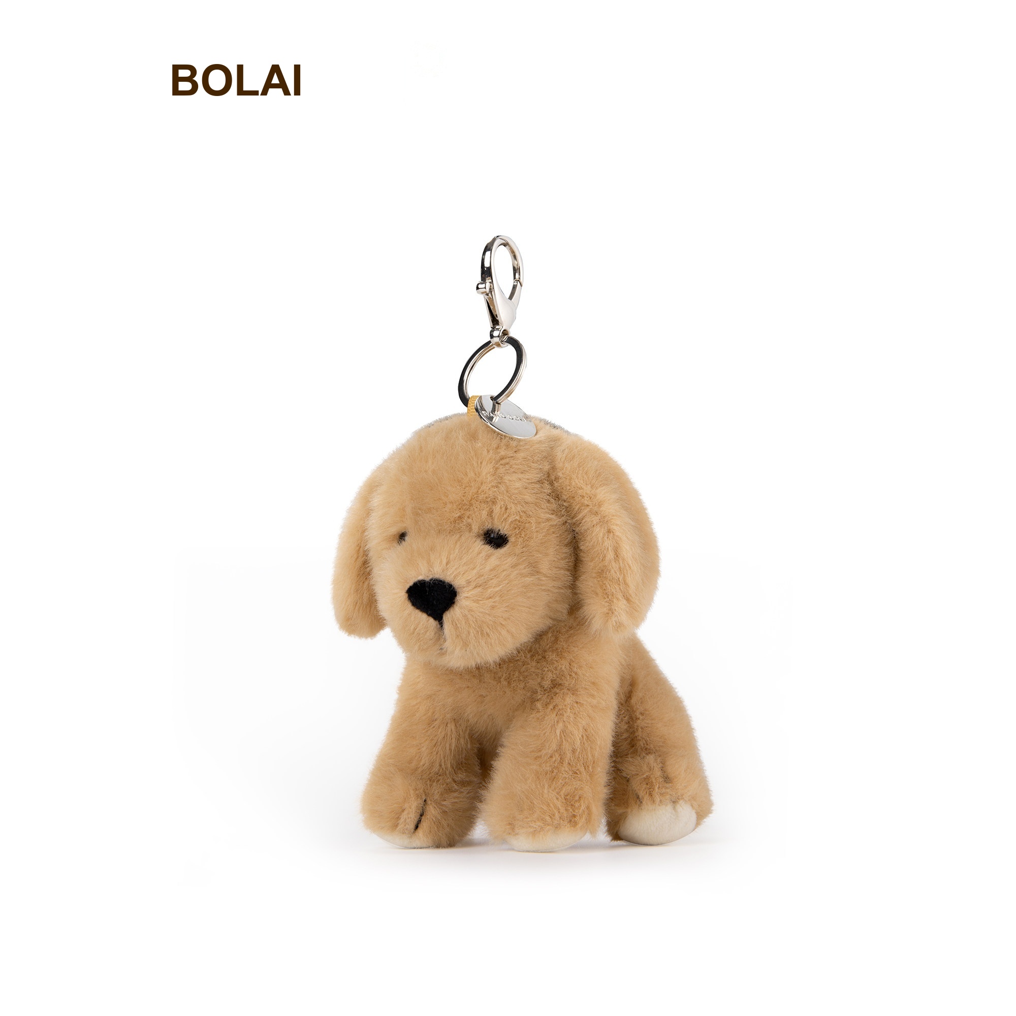 Golden Retriever Puppy Plush Charm