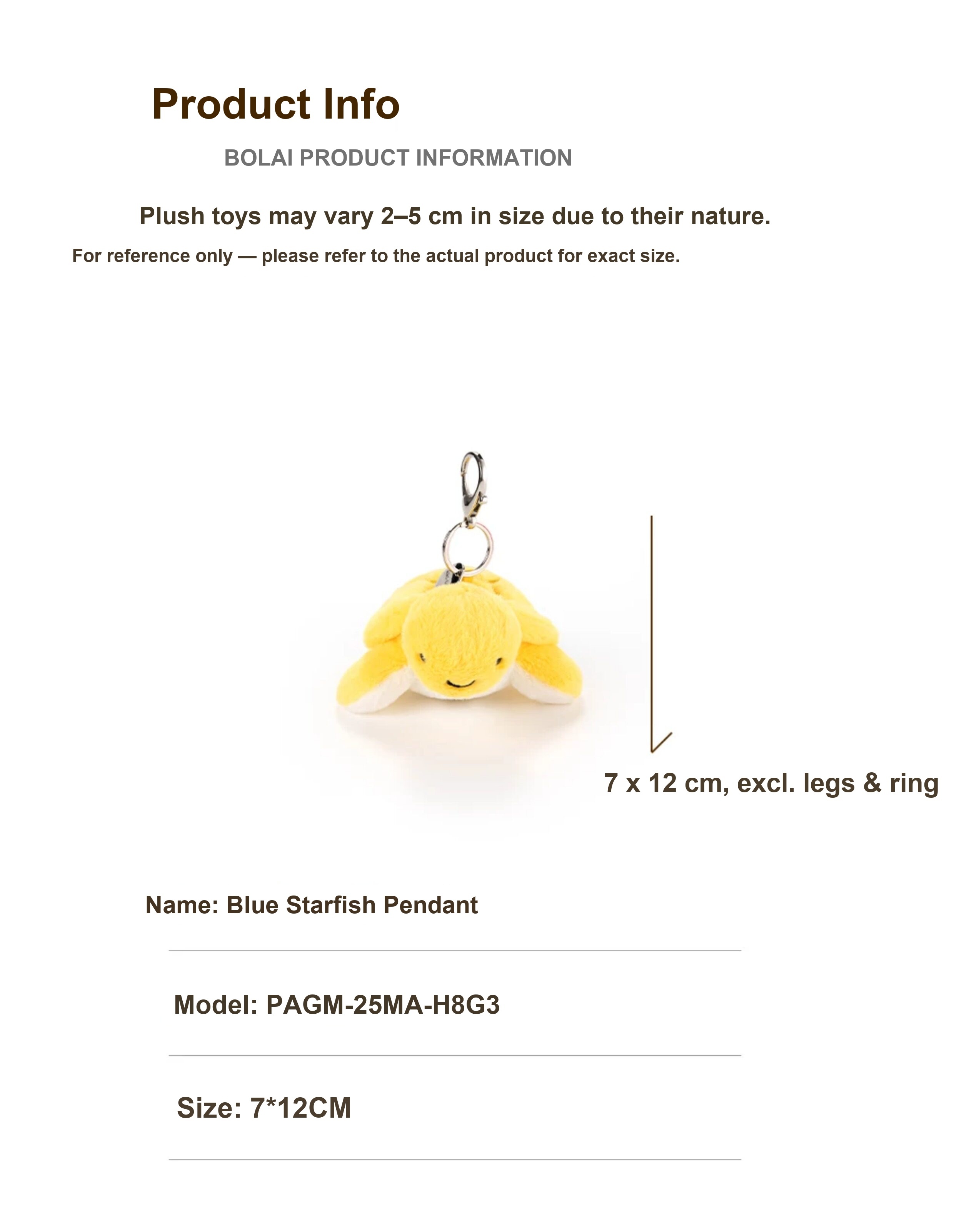 Golden Turtle Plush Charm