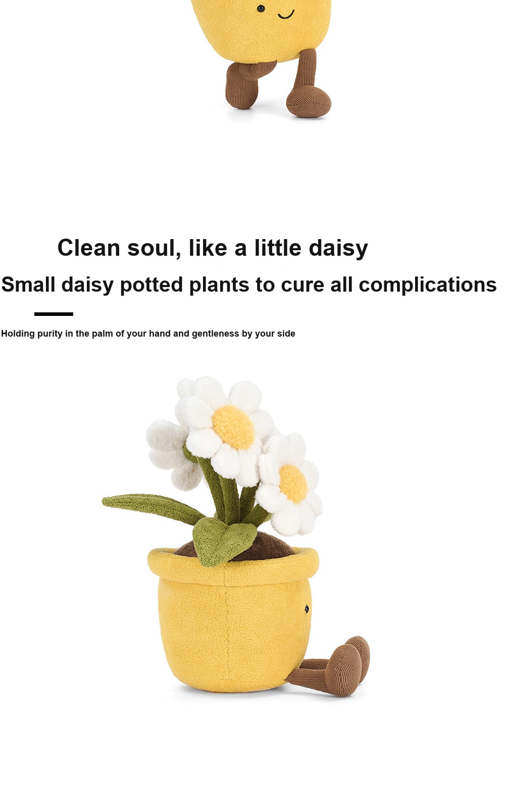 Daisy Pot Plush