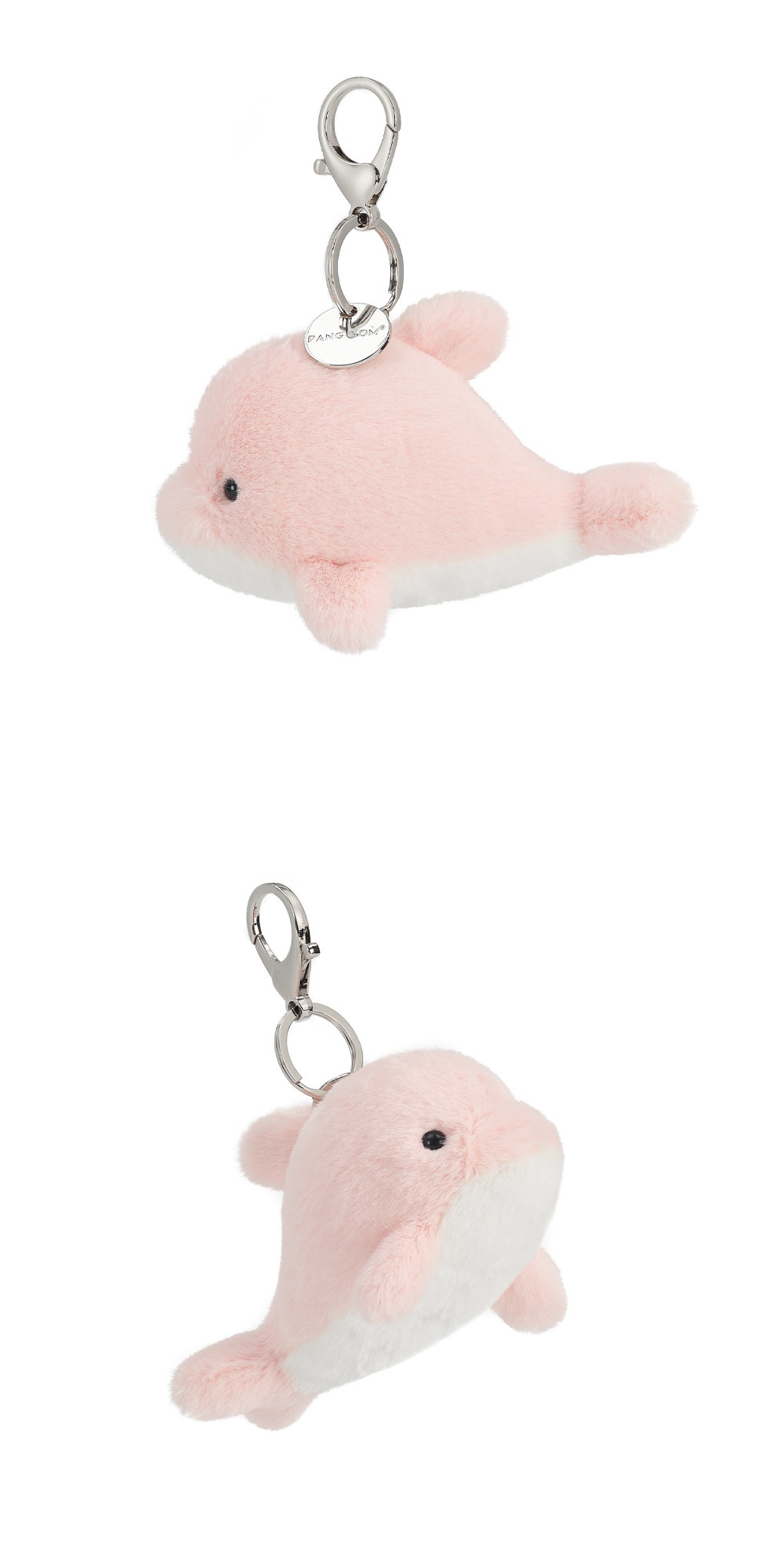 Pink Dolphin Plush Charm
