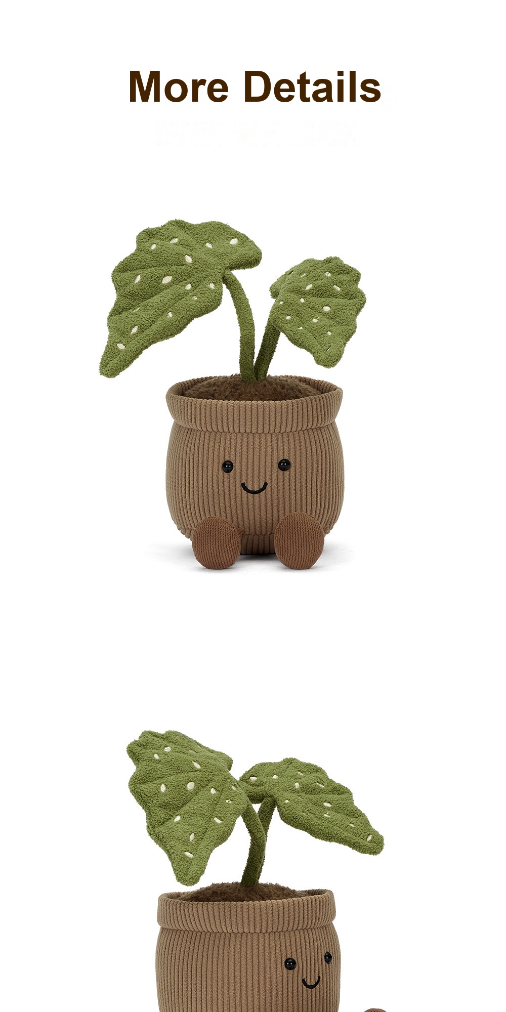 Mini Begonia Pot Plush