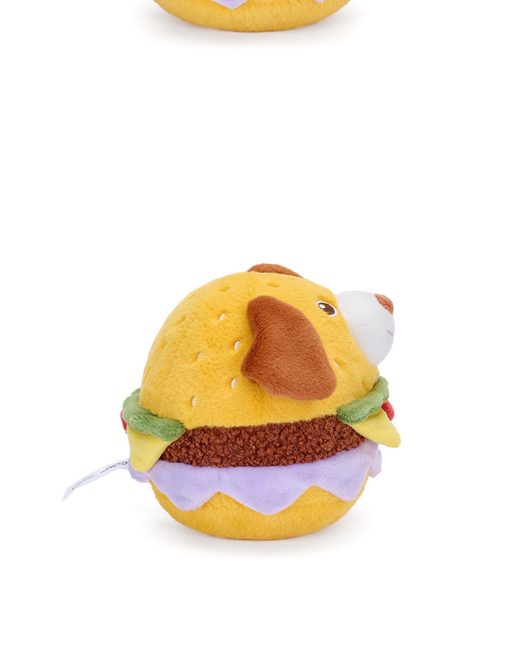 Happy Puppy Burger Plush Toy