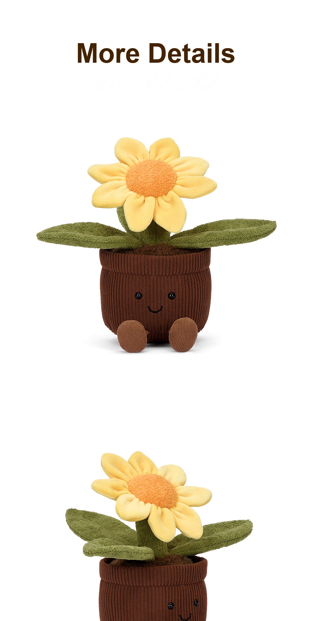 Mini Sunflower Pot Plush