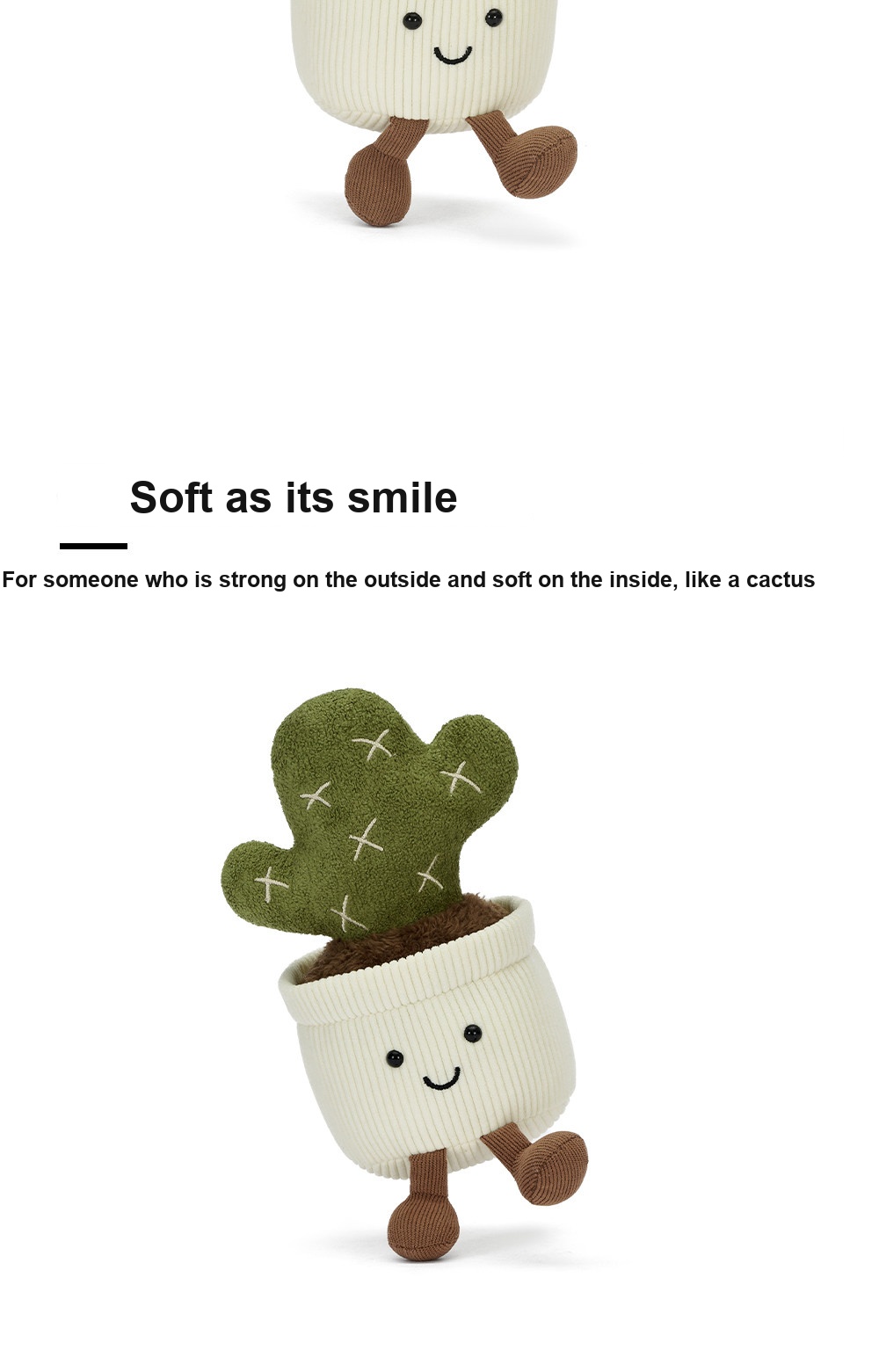 Mini Cactus Pot Plush