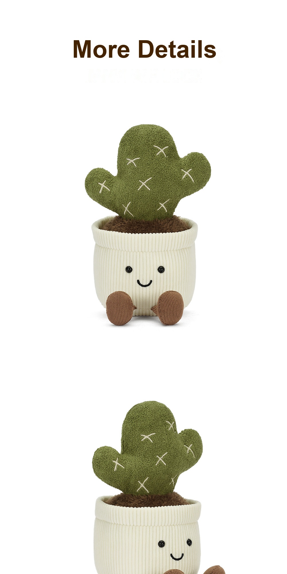 Mini Cactus Pot Plush