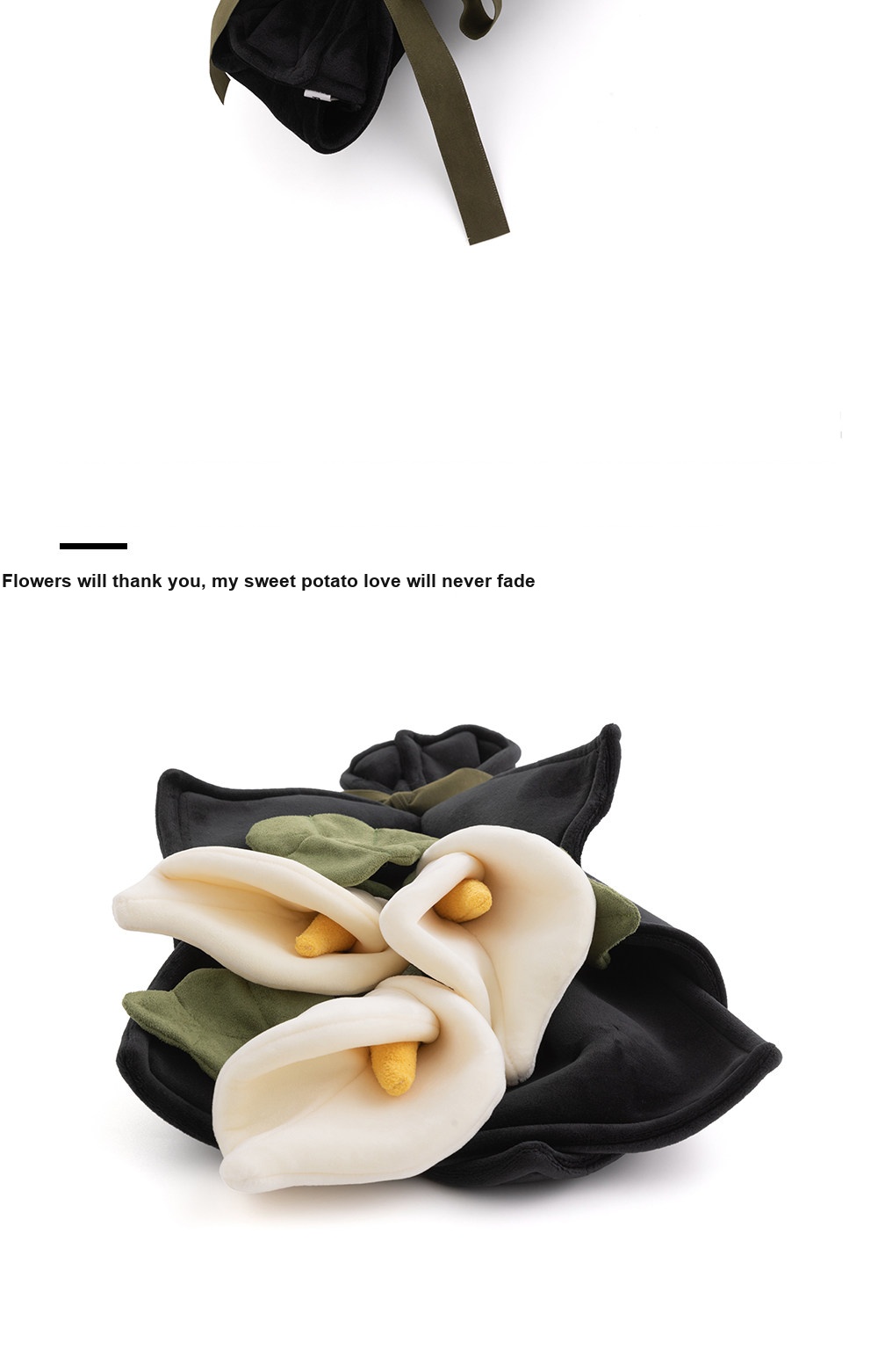 Calla Lily Bouquet Plush
