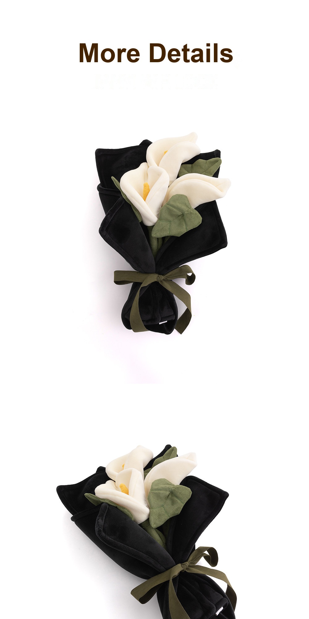 Calla Lily Bouquet Plush