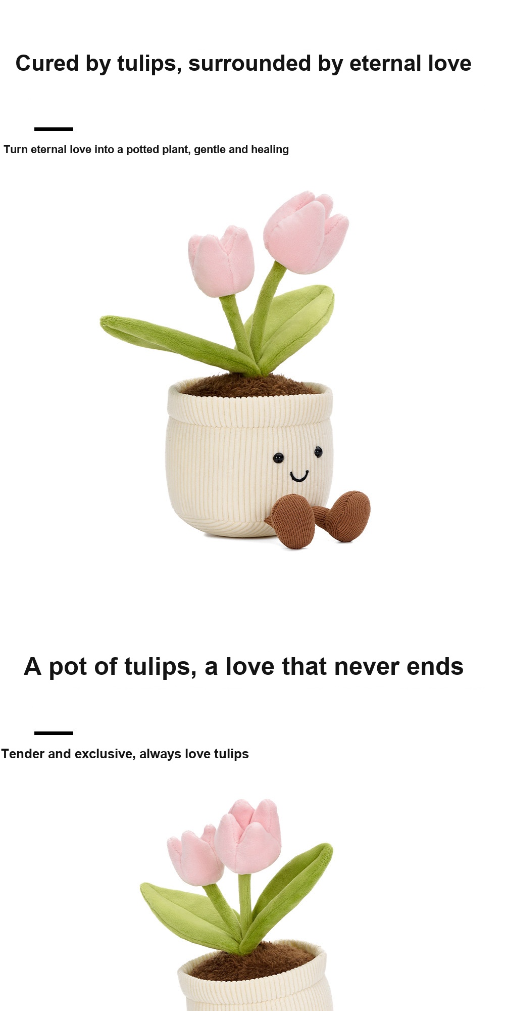 Tulip Pot Plush