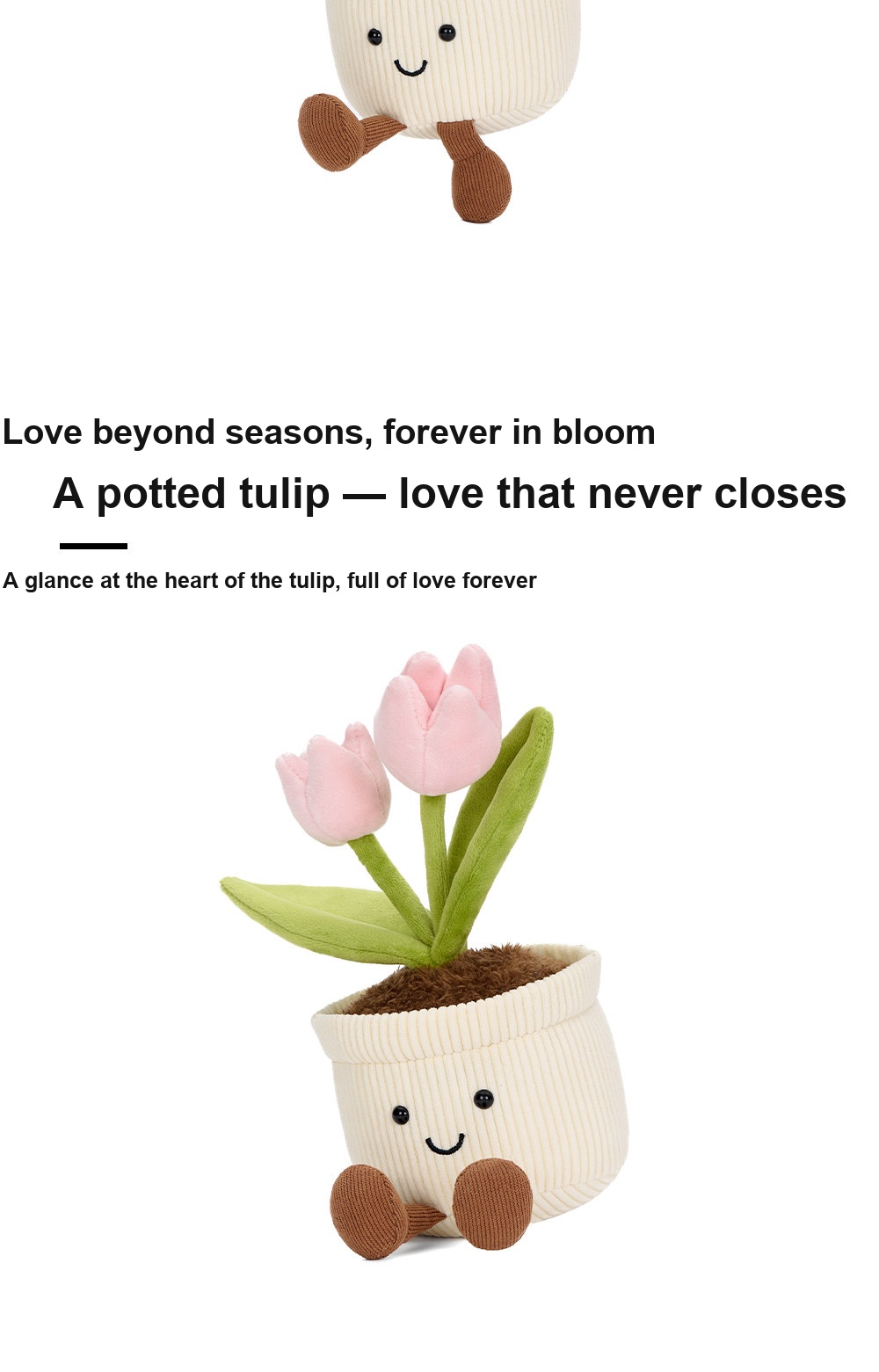 Tulip Pot Plush