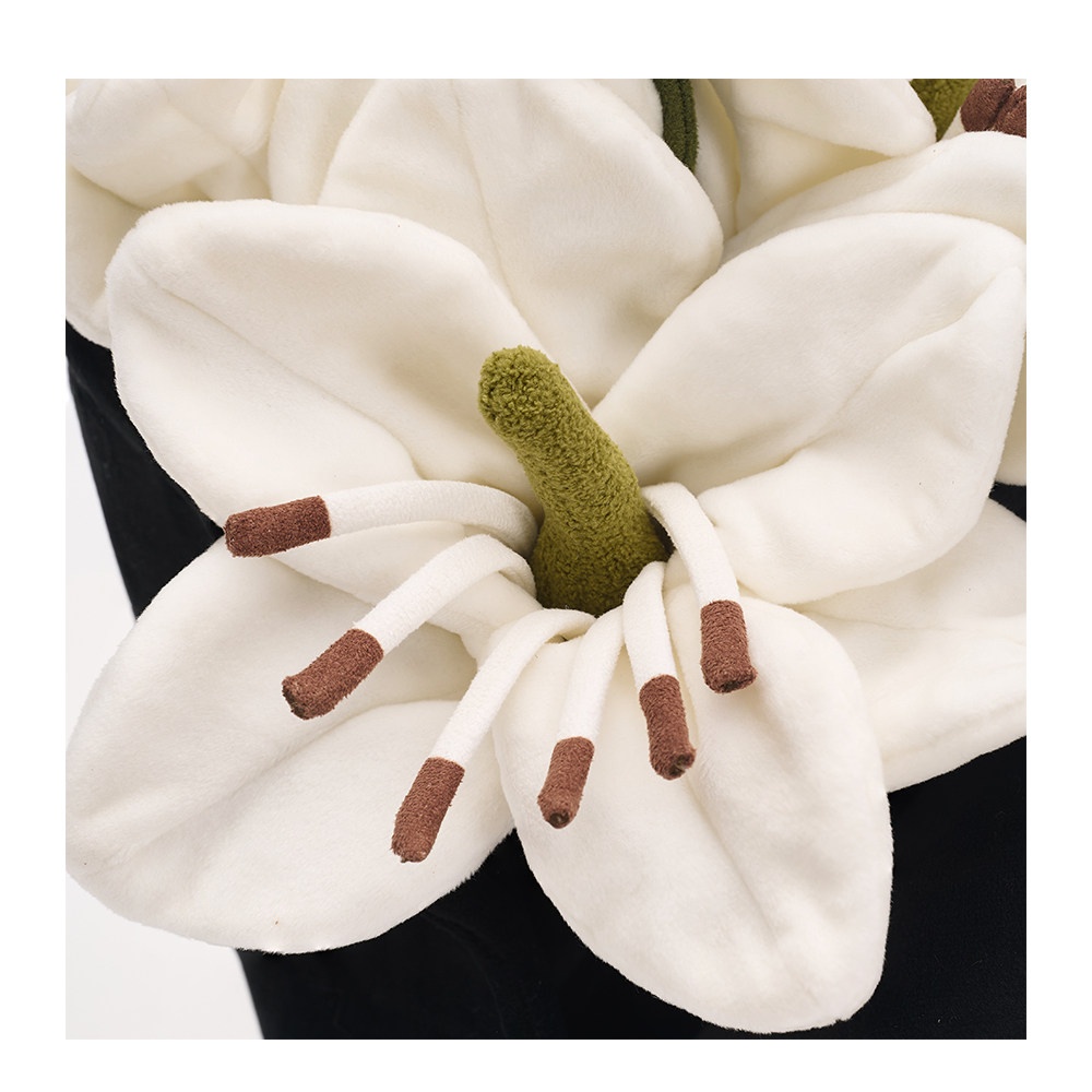 Handheld Lily Bouquet Plush