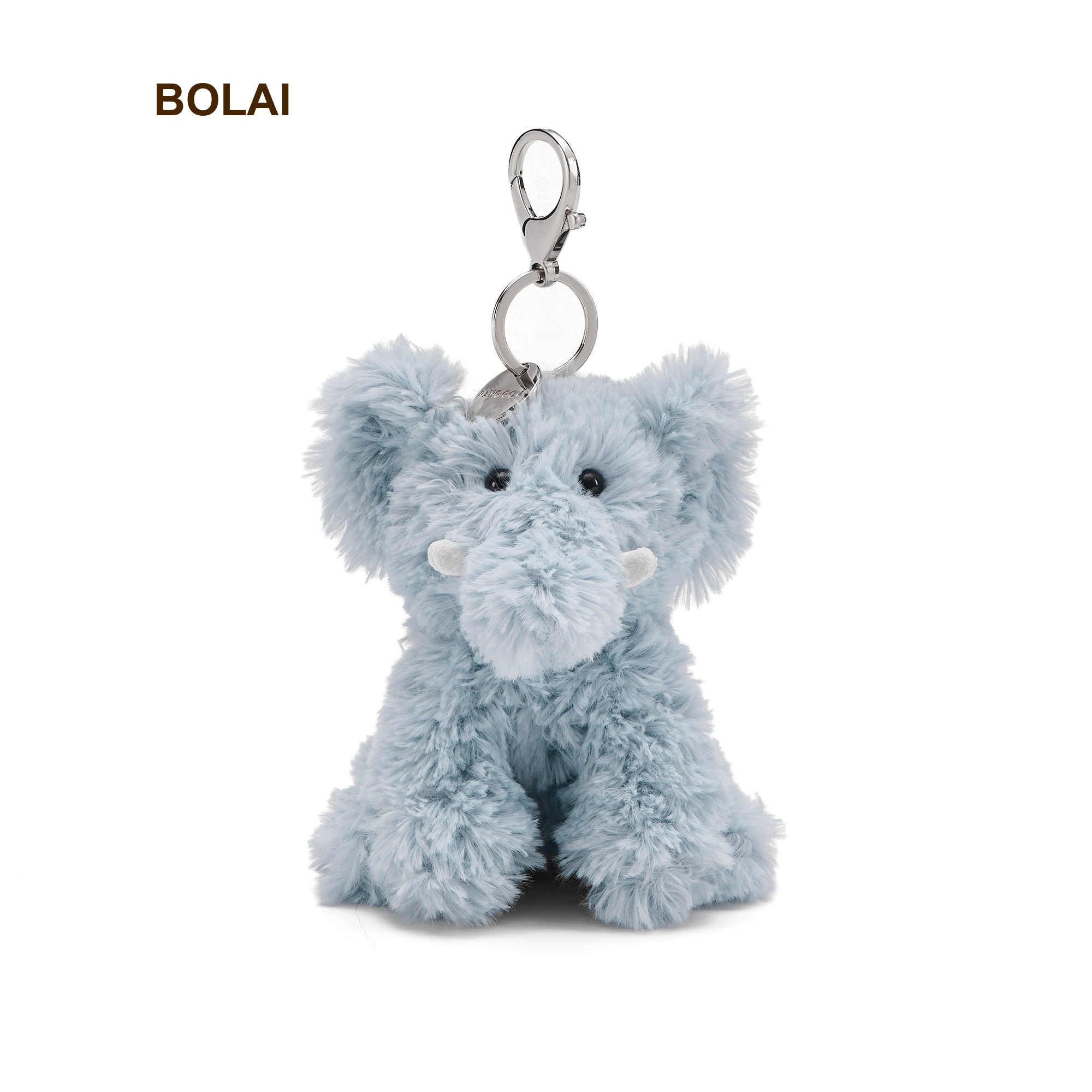 Blu Elephant Plush Charm