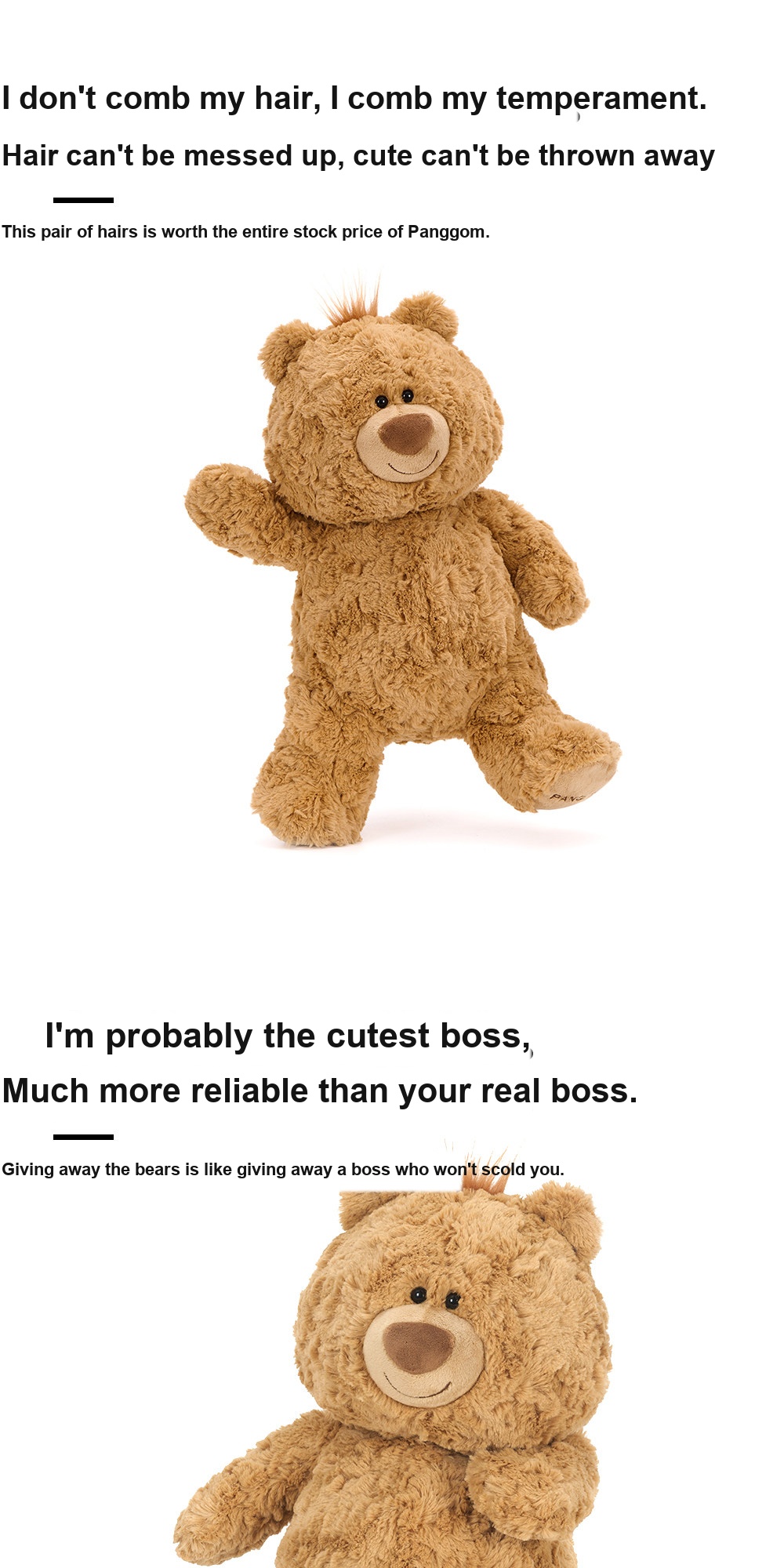 Jimi Bear Plush Toy