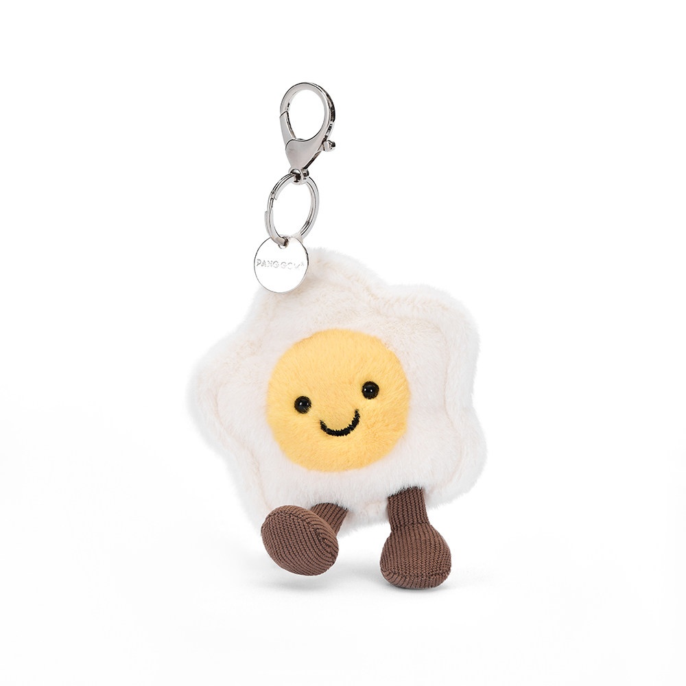 Star Fried Egg Plush Charm