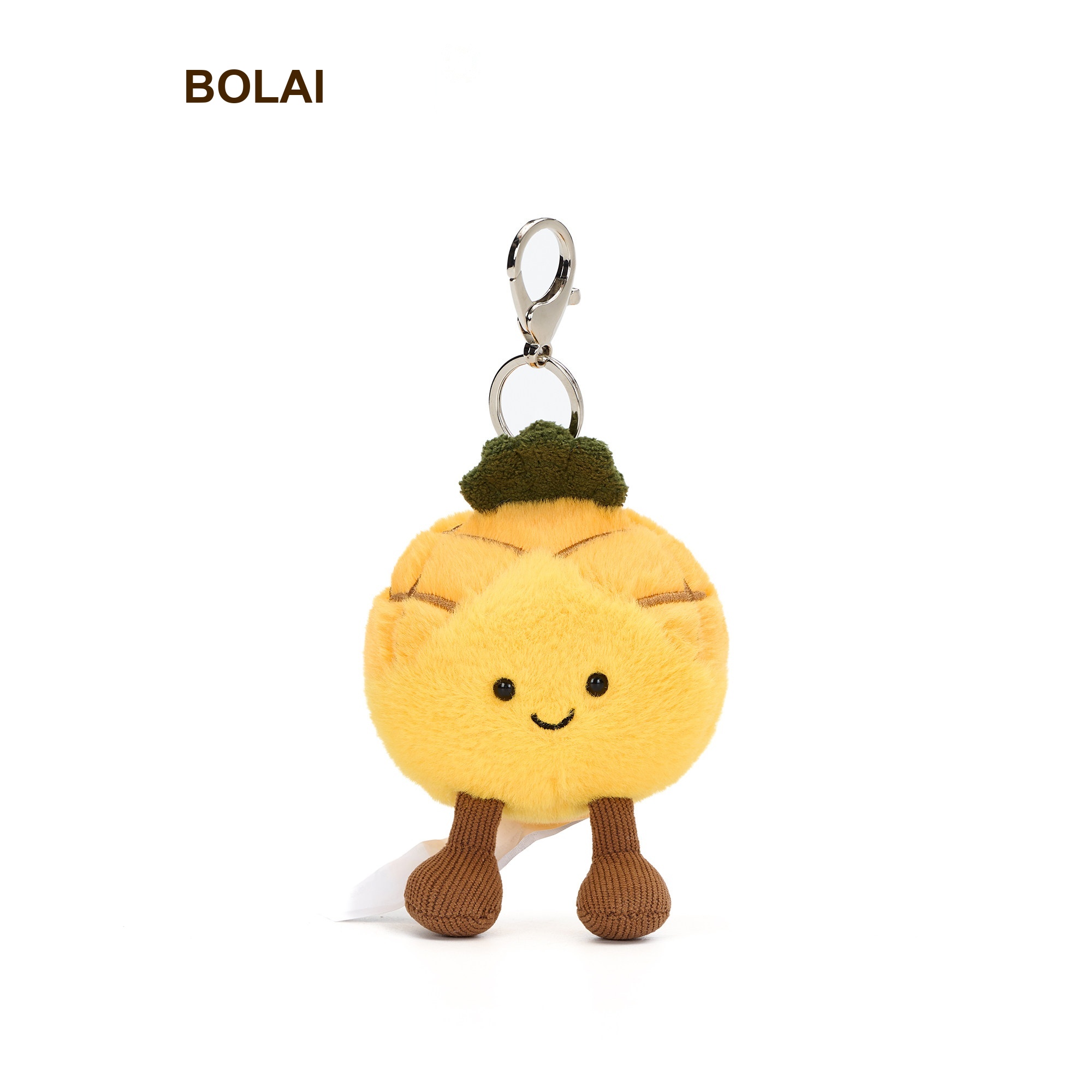 Happy Pineapple Plush Charm