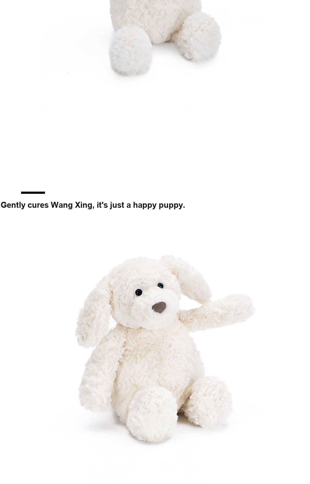 Pilot Happy Puppy Plush Toy