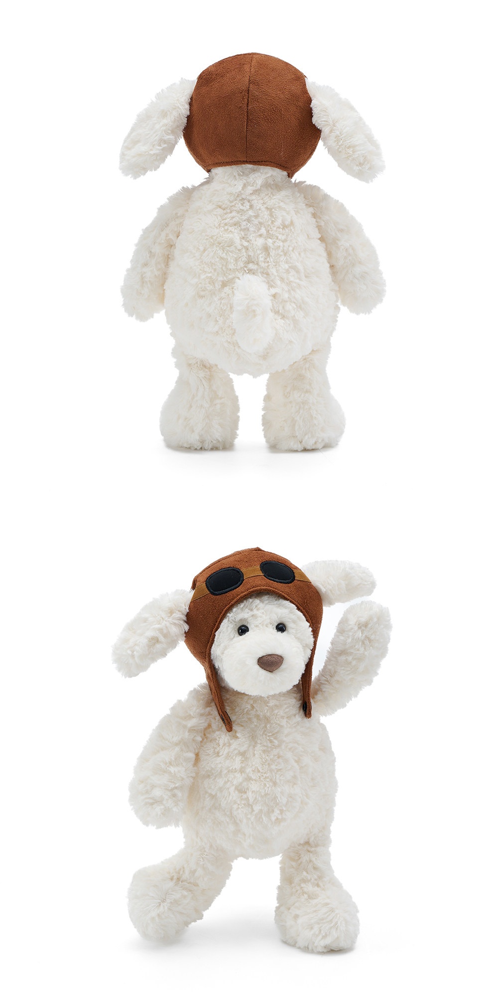 Pilot Happy Puppy Plush Toy