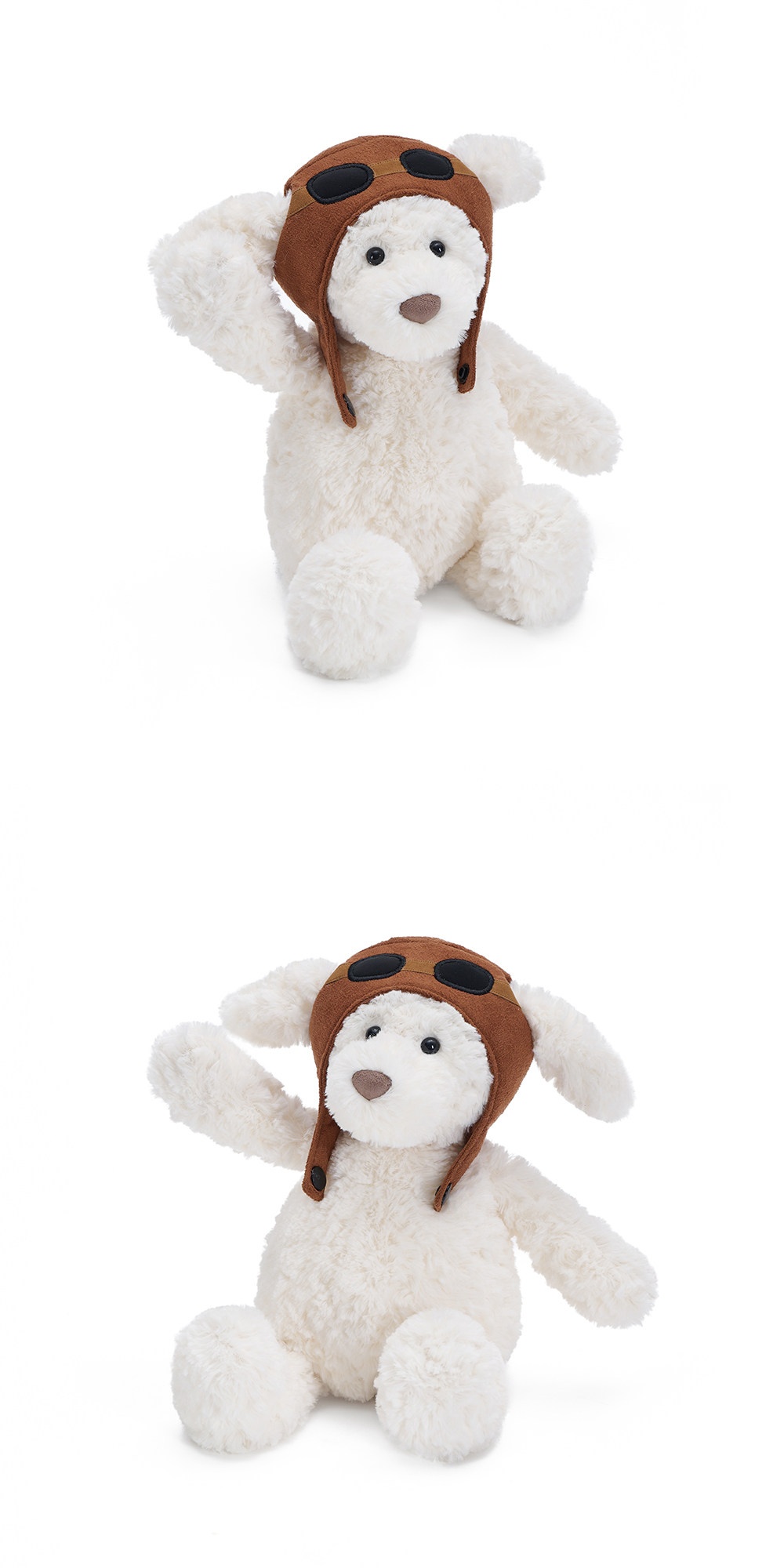 Pilot Happy Puppy Plush Toy