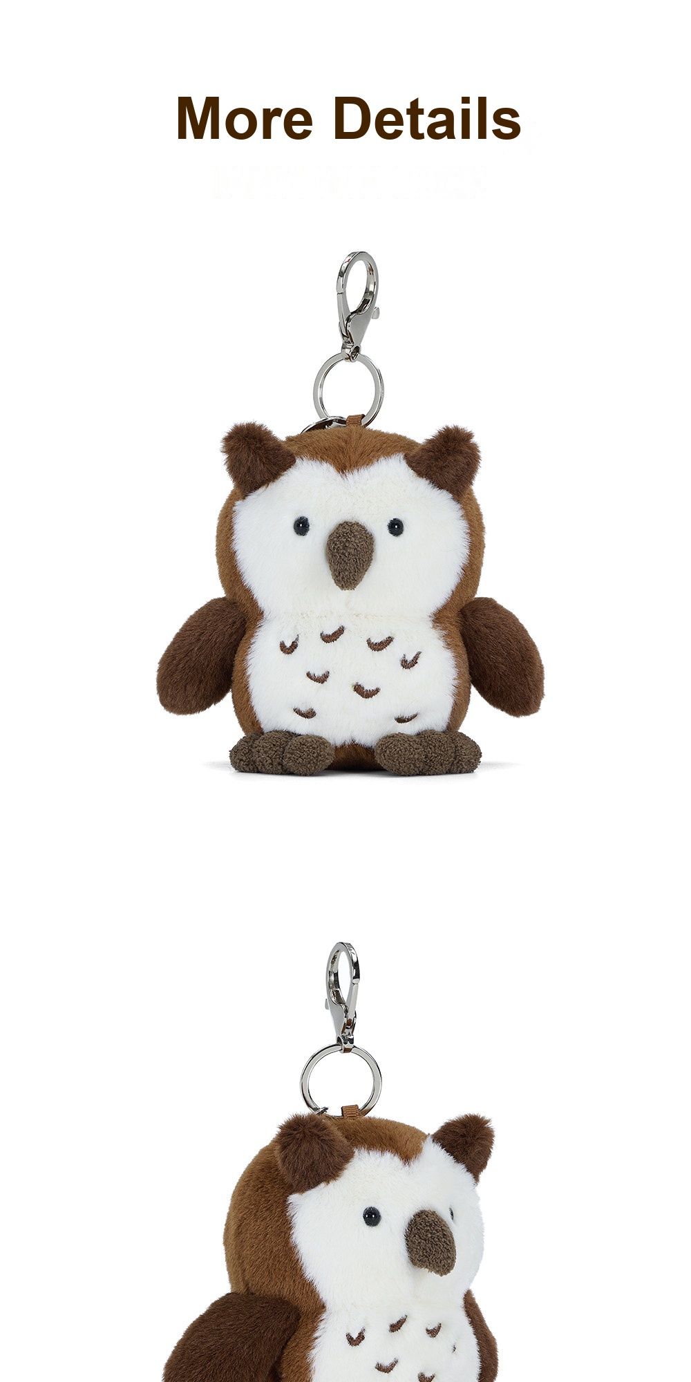 Owl Plush Charm