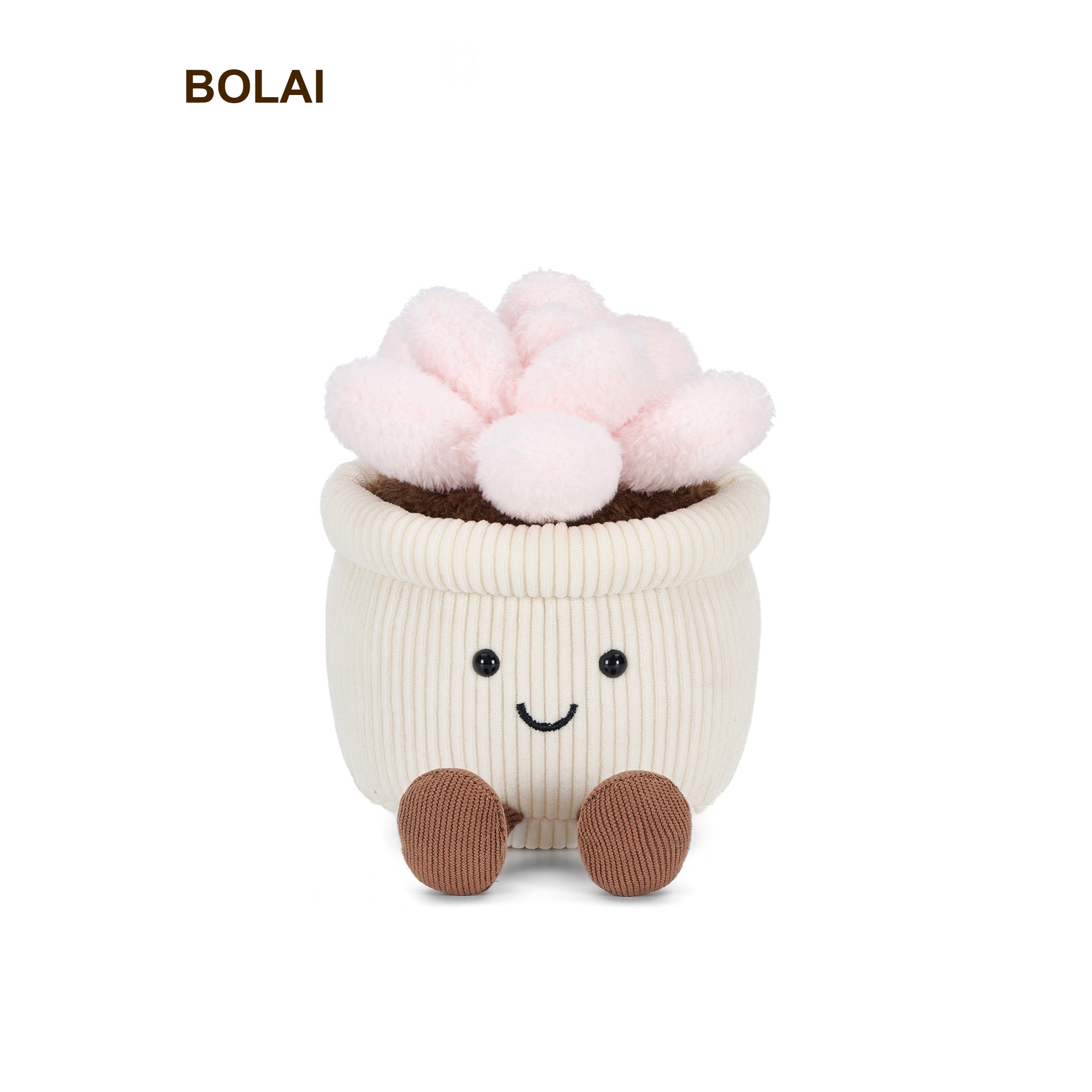 Happy Succulent Pot Plush