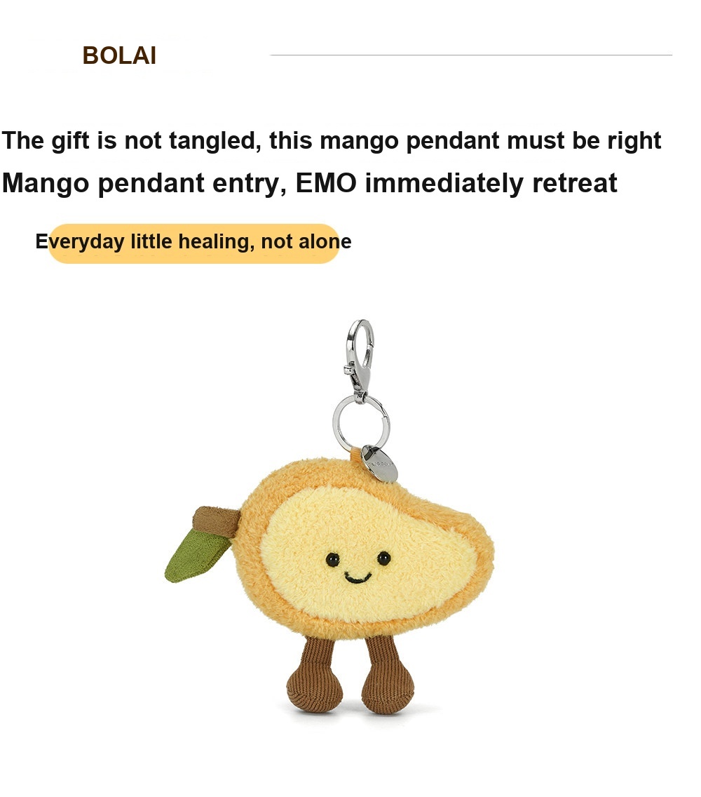 Mango Plush Charm
