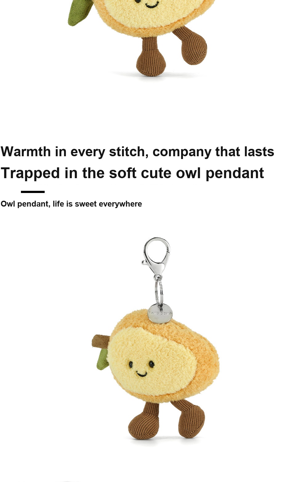 Mango Plush Charm